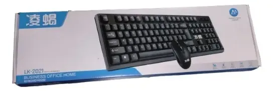 Teclado Y Mouse Combo Con Cable Stadior Usb Español Con Ñ Negro - Image 2