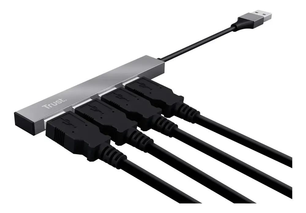 Mini Hub Trust Halyx Usb De 4 Puertos 2.0 - Image 3