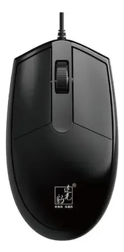 Mouse Óptico Chasing Leopard 316 Con Cable Usb 1.5m Para Pc Negro
