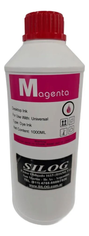 Botella De Tinta Universal Magenta X 1lt