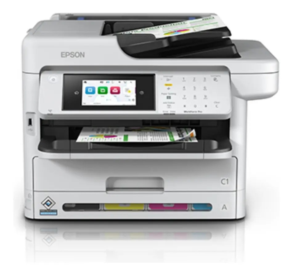 Impresora Epson Workforce Pro Wf-c5891 Wifi Blanco