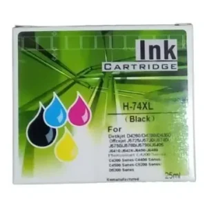 Cartucho Alternativo 74xl 74 C4480 C5250 C4280 D5360 Negro