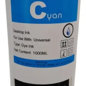 Botella De Tinta Universal Cian X 1lt