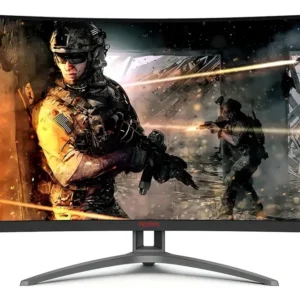 Monitor Gamer Aoc Con Pantalla De 31.5  165hz Y Resolución Full Hd Negro