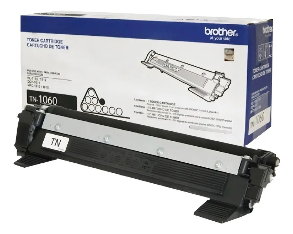 Toner Brother Tn1060 Negro Para Hl1212 Hl1202 Dcp1602 Dcp161 Negro