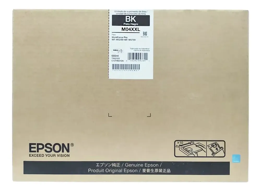 Cartucho Tinta Epson Negro T962 T962120 M04xxl Wf 5299 5799 - Image 2