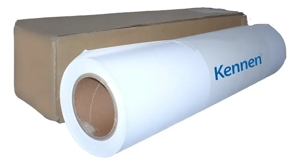 Rollo Plotter Papel Obra Bond Mate 61cm 46mts 90gr Blanco Blanco