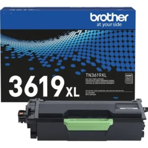 Cartucho De Tóner De Máximo Rendimiento 25mil Págs Brother Tn3619 Xl Color Negro